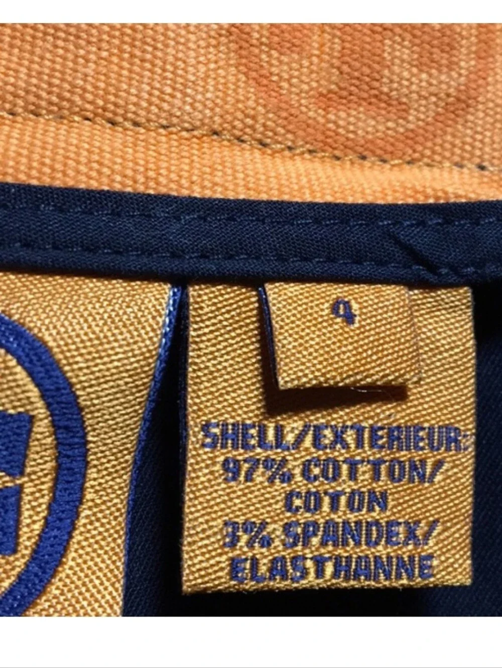 Tory Burch Navy Bermuda Shorts